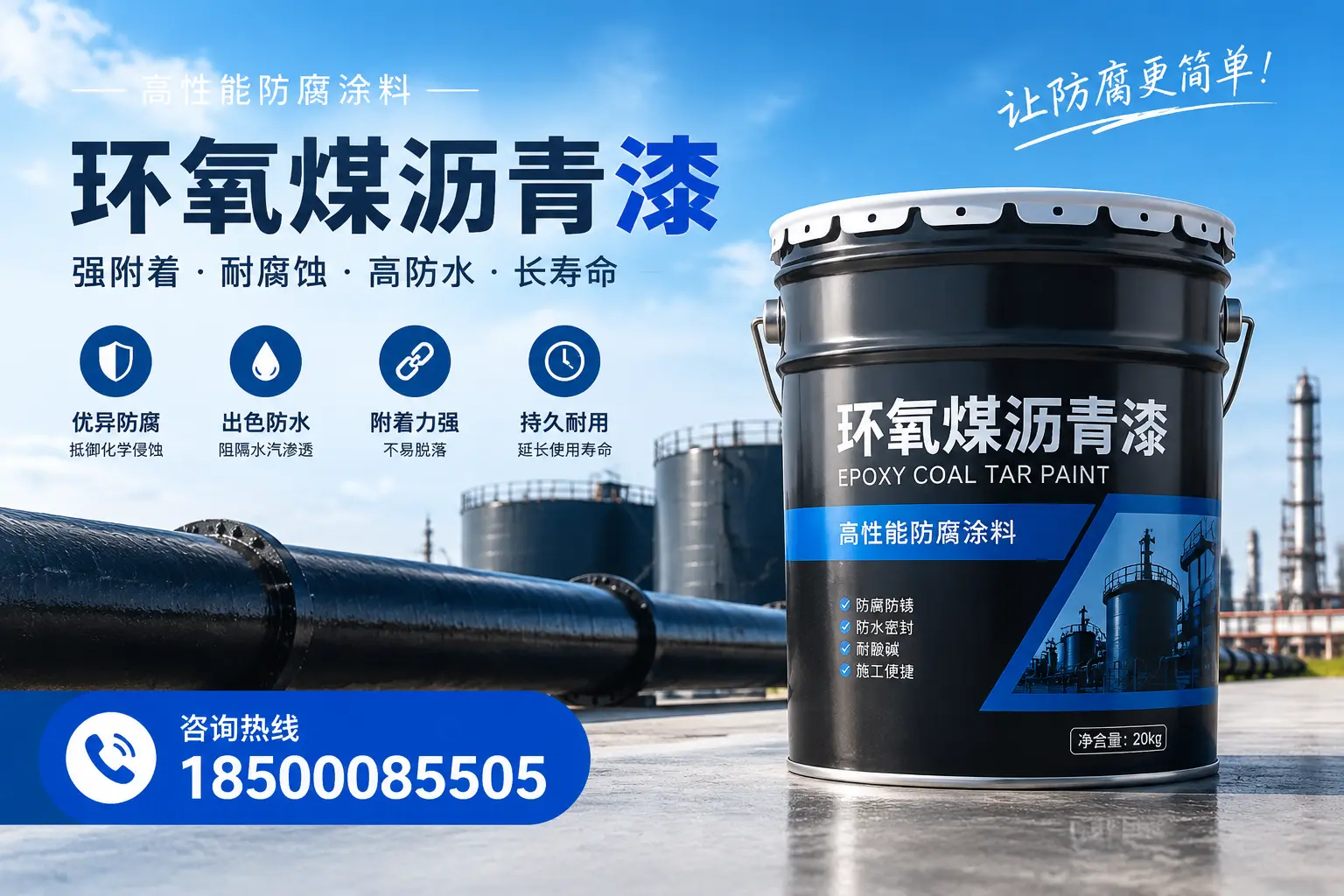 如何选择合适的环氧煤沥青漆？张掖用户必看技巧